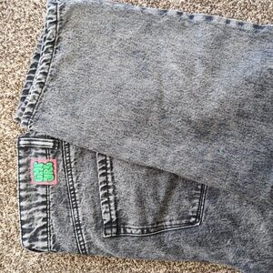 Empyre Acid Washed Loose Fit Skater Jeans Size 10